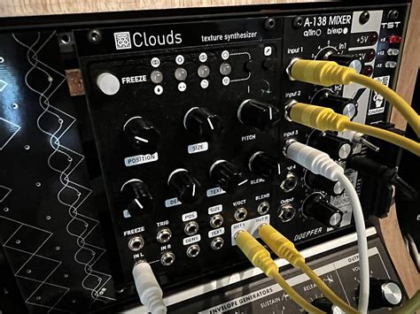 Momo Modular Clouds Mutable Instruments 2023 Magpie Black Reverb