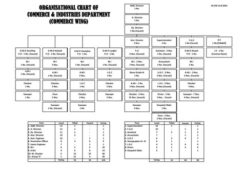 Organisational Chart 2021 - 2 | PDF