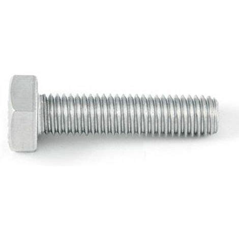 Vis en inox à tête hexagonale avec filetage M10 x 20 mm 93321020