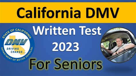 Dmv Practice Test 2024 California For Seniors Renee Charline