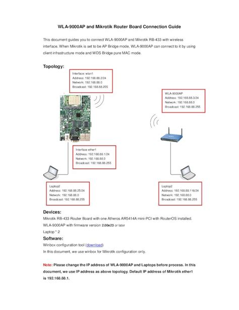 Pdf Mikrotik Wla Ap Connection Dokumen Tips