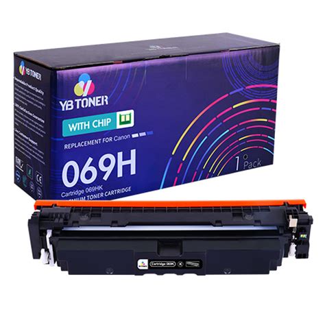 Canon 069 Toner Cartridge Set KCMY With Chip