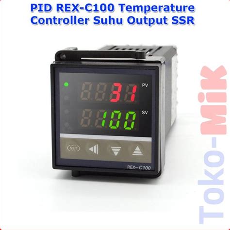 Jual Pid Rex C Rex C Temperature Controller Suhu Output Ssr