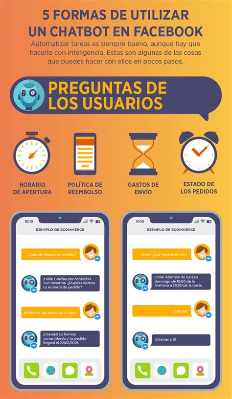 Facebook Chatbot Qué Son Y Cómo Crear Uno Infografía