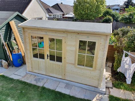 Dunster House Carsare Log Cabin Install Chelmsford Essex