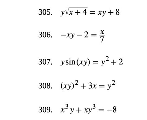 Solved For The Following Exercises Use Implicit