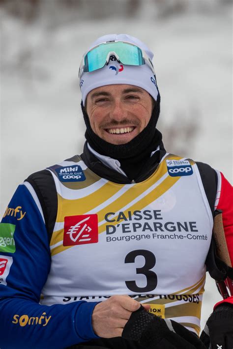 Coupe du Monde de ski de fond aux Rousses Lucas CHANAVAT Jérôme