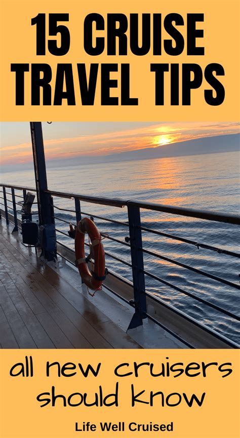 15 Epic Tips First Time Cruisers Need To Know Life Well Cruised