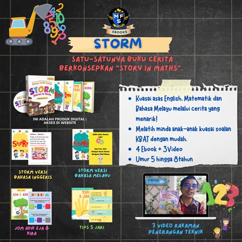 Storm Merupakan Satu Satunya Buku Cerita Berkonsepkan Story In Maths