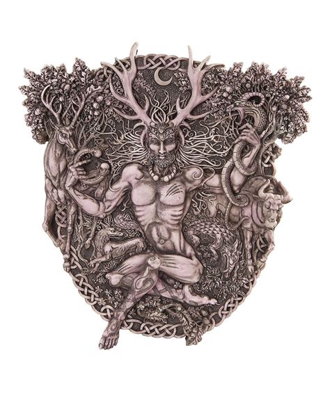 Celtic Horned God Cernunnos Wall Plaque | Cernunnos, Celtic gods, Vikings statue