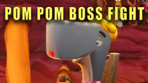 SpongeBob SquarePants The Cosmic Shake Pom Pom Boss Fight How To Beat