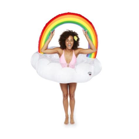 Bigmouth Giant Rainbow Pool Float William Valentine Collection