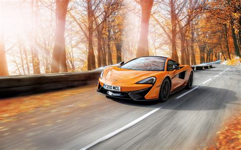 Fondos De Pantalla Coche Mclaren Coches Naranja La Carretera