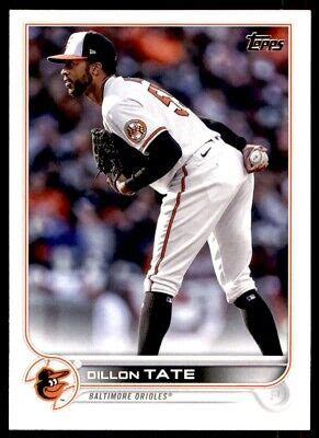 Topps Update Us Dillon Tate Baltimore Orioles Ebay