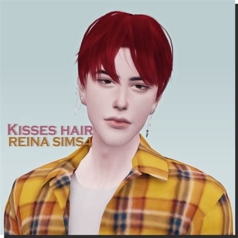 Reinasimsstory Reina Ts Kisses Hair New Love Cc Finds Sims