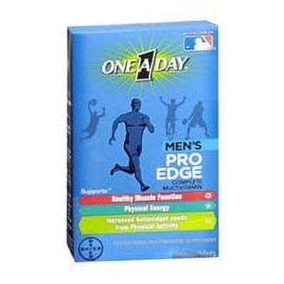 One A Day Men S Pro Edge Multivitamin Tablet Bottle Pack Of