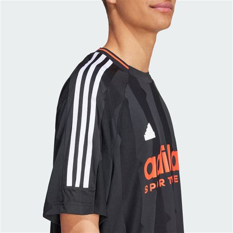 Men S Clothing House Of Tiro Jacquard Jersey Black Adidas Egypt