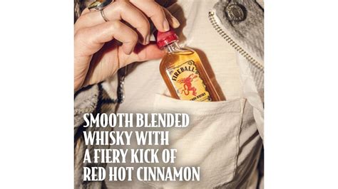 Fireball Adult Trick Or Treat Cinnamon Whisky Bottles 50 Ml X 15 Ct