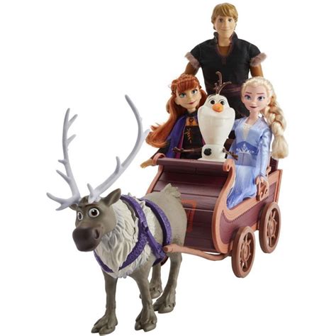 Hasbro Kraina Lodu Frozen Zestaw Pi Ciu Figurek Sanie E