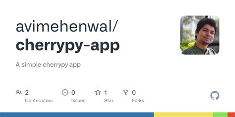 GitHub - avimehenwal/cherrypy-app: A simple cherrypy app