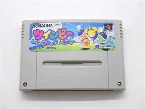 Twinbee Rainbow Bell Adventure Super Famicom Snes Jp Game