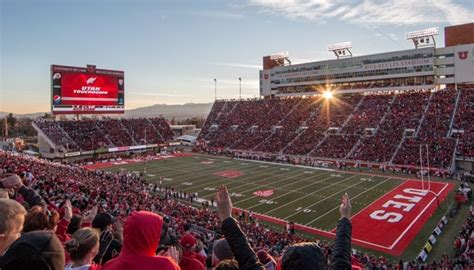 Utah Athletics To Welcome Fans Back To Rice Eccles Stadium Thursday Open Ken Garff Red Zone