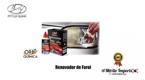 Renovador Limpador Farol Limpa Tira Fosco Amarelado Ml Parcelamento