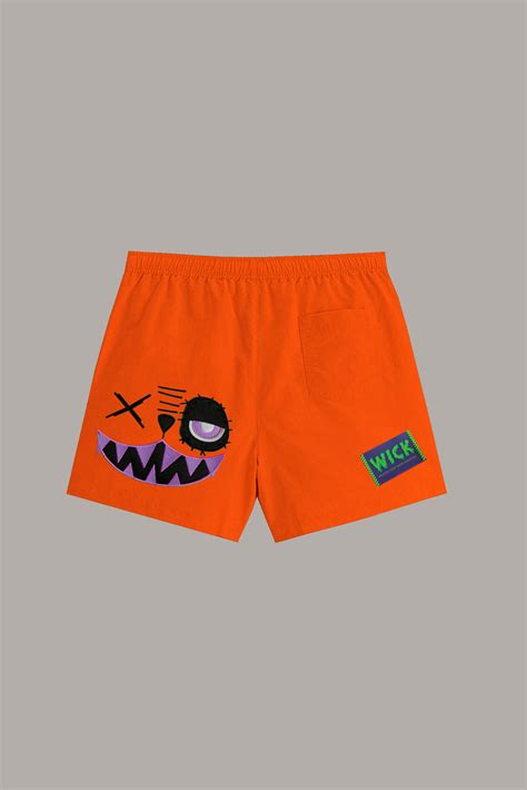 CONJUNTO CAMISETA OVERSIZED MID BRANCA SHORTS TACTEL LARANJA NEON