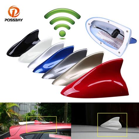 Cheap Universal Car Shark Fin Antenna Roof Decorative Aerial Fm Am