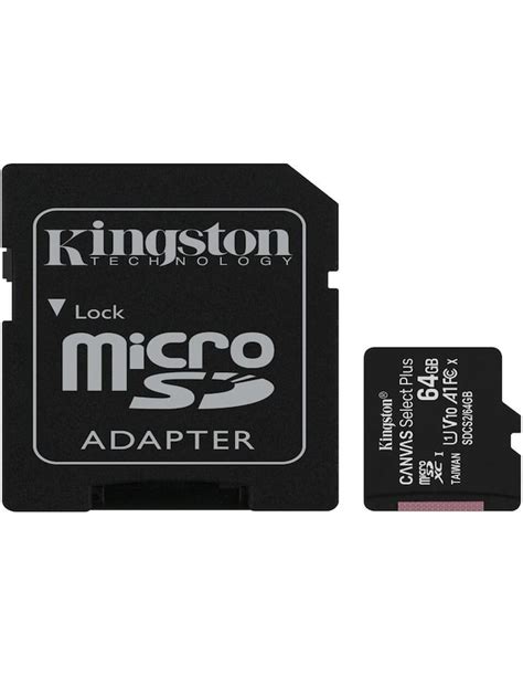 Adaptador Y Micro Sd C Kingston Plus Gb