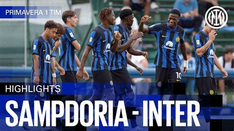 SAMPDORIA 1 1 INTER U19 HIGHLIGHTS CAMPIONATO PRIMAVERA 1 TIM 23 24