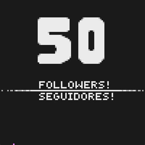 Pixilart SPECIAL 50 FOLLOWERS By Thanatos PXL