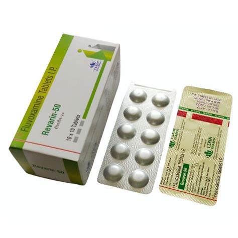 50mg Fluvoxamine Tablets Ip At ₹ 1250box Fluvoxamine Tablets In
