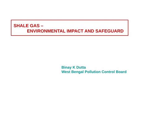 (PDF) SHALE GAS â€“ ENVIRONMENTAL IMPACT AND SAFEGUARD - DOKUMEN.TIPS