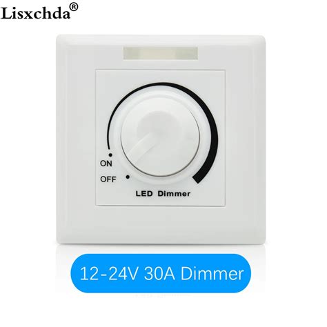 A Led Dimmer Dc V V W Adjustable Brightness Lamp Bulb Strip