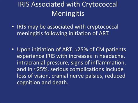 Ppt Cryptococcal Iris In Africa Clinical Manifestations And Pathogenesis Powerpoint