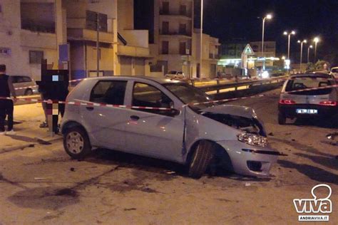 Andria Cinque Feriti In Un Drammatico Incidente Stradale All Incrocio