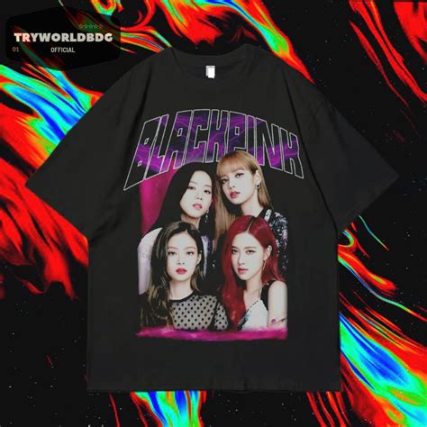 Jual Kaos Oversize Oversize Blackpink Kaos Blackpink Venom Dark