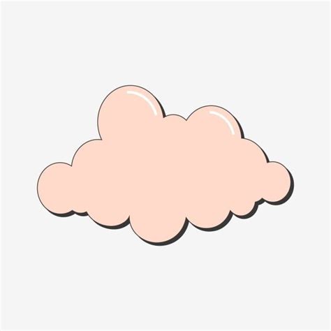 Pink Cute Cloud Clipart Png Rosado Lindo Nube Png Y Vector Para Hot