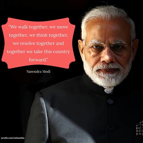 Top 35 Quotes By Narendra Modi | Wrytin