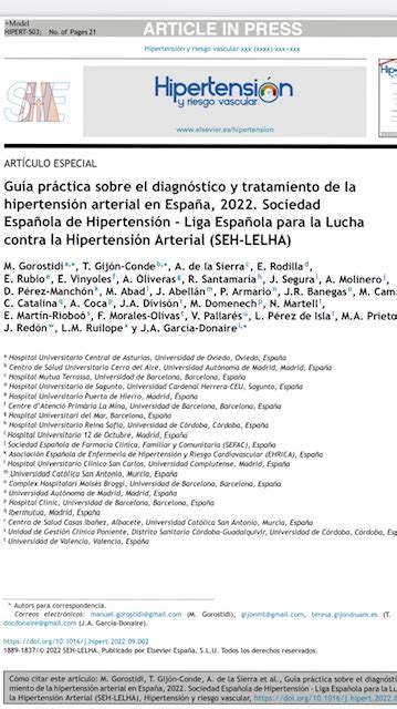 Seh Lelha On Twitter Ya Disponible En Abierto La Guía Práctica Sobre El Diagnóstico Y