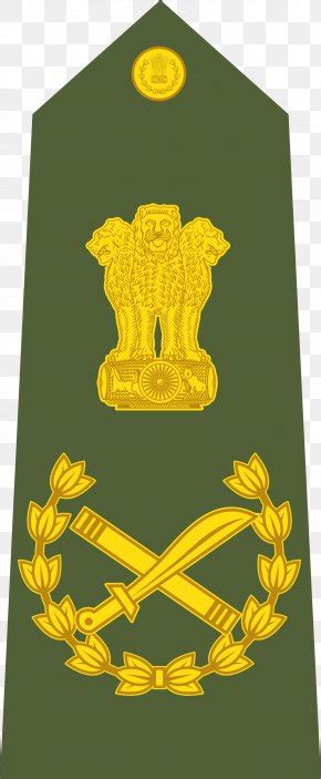 Indian Army Colonel Lieutenant Military Rank Army Officer Png