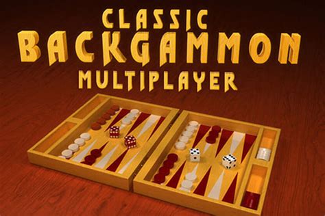 Classic Backgammon Multiplayer Boardgames