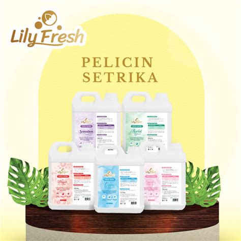 Jual Pewangi Laundry Lily Fresh Pelicin Setrika 1 Liter OCEAN BLUE