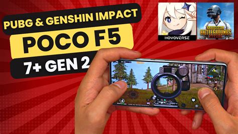 POCO F5 İLE PUBG GENSHIN IMPACT TESTİ Snapdragon 7 Gen 2 Neler