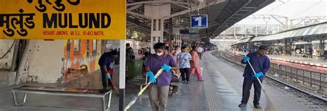 Mumbai: Mulund station wins shield for best cleaned suburban station of ...