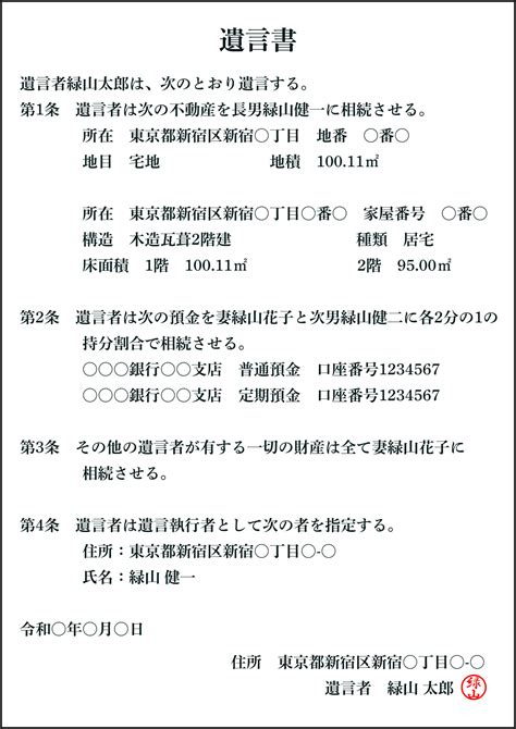 自筆証書遺言とは書き方と作成するメリットデメリットまとめ