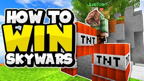 How To Actually Win Skywars Hypixel Youtube