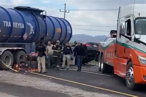 Accidente En La Carretera Chihuahua Delicias Deja 3 Muertos