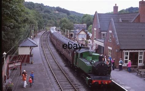 35MM RAILWAY SLIDE- View of Kingsley & Froghall Railway Station £2.75 - PicClick UK